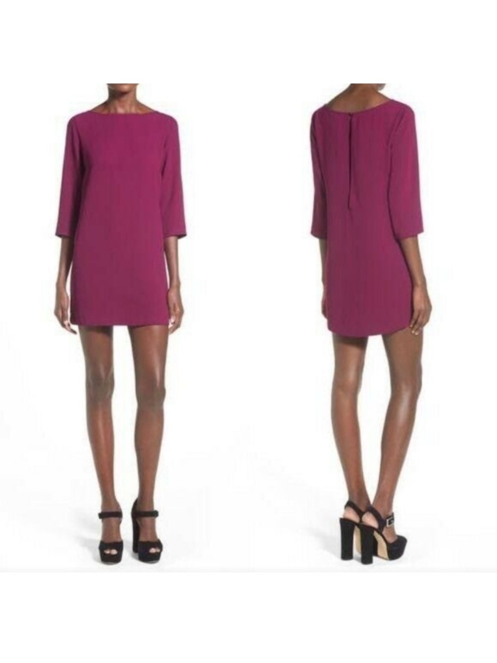 Leith Shift dress Purple Medium